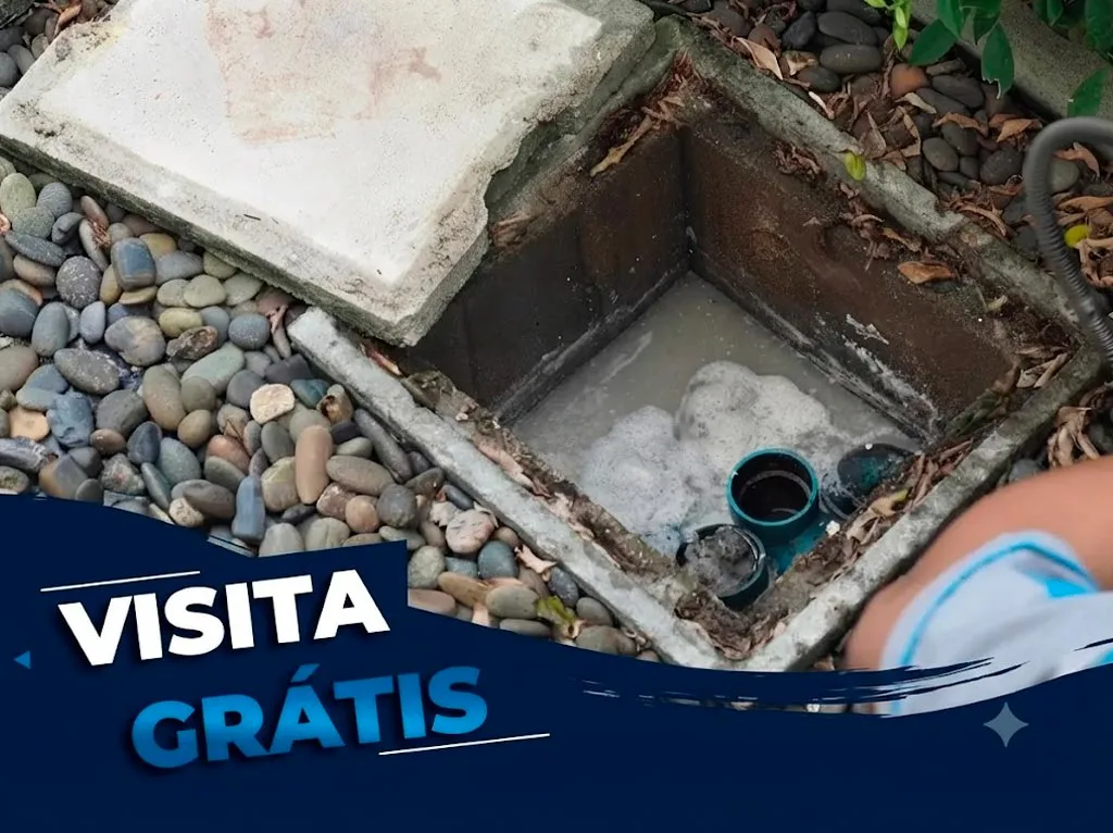 Desentupimento de Caixa de Gordura